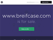 Tablet Screenshot of breifcase.com